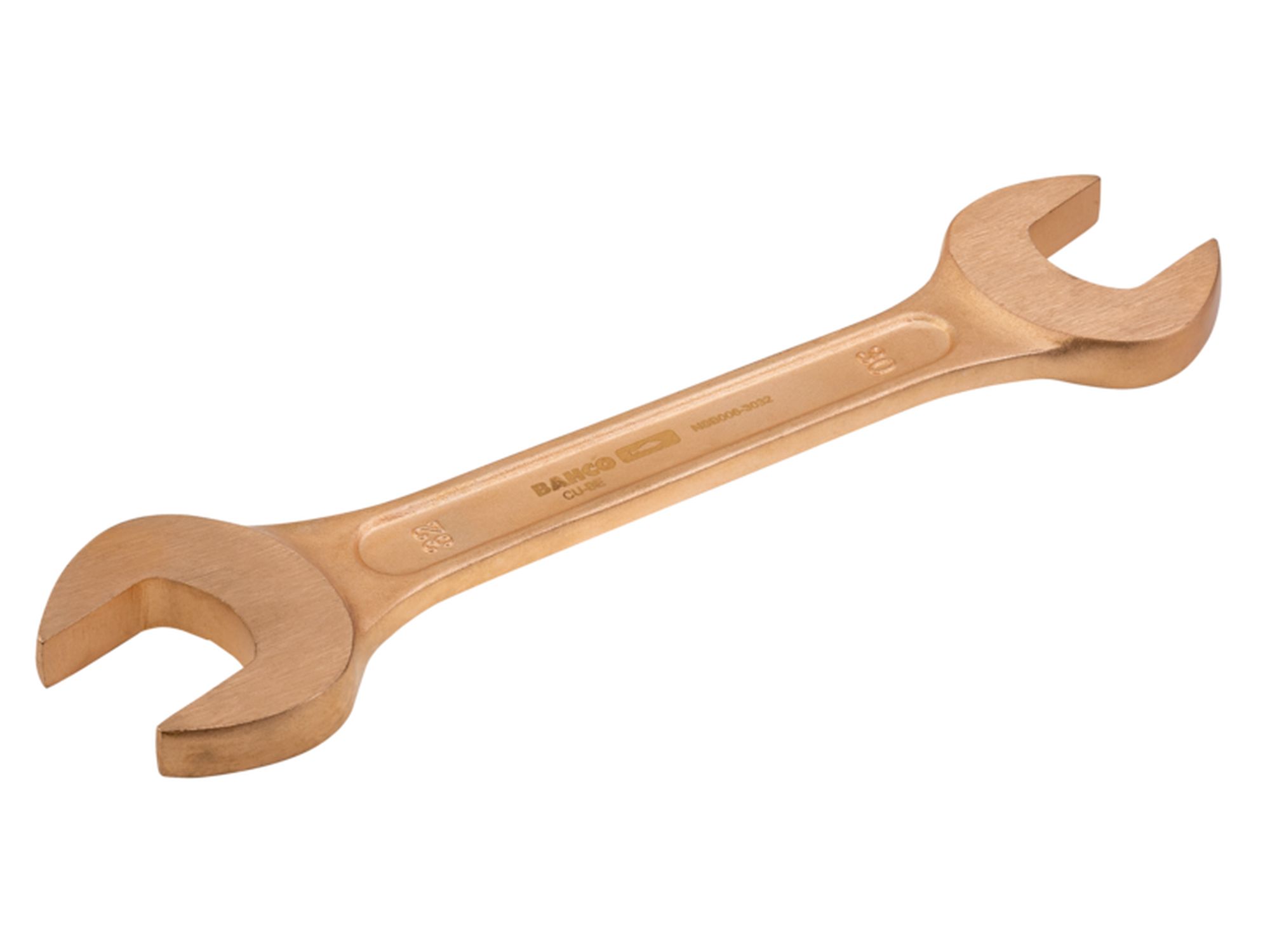 Llave fija de dos bocas de 13 x 15 mm, anti-chispa de Cobre Berilio (110 mm)