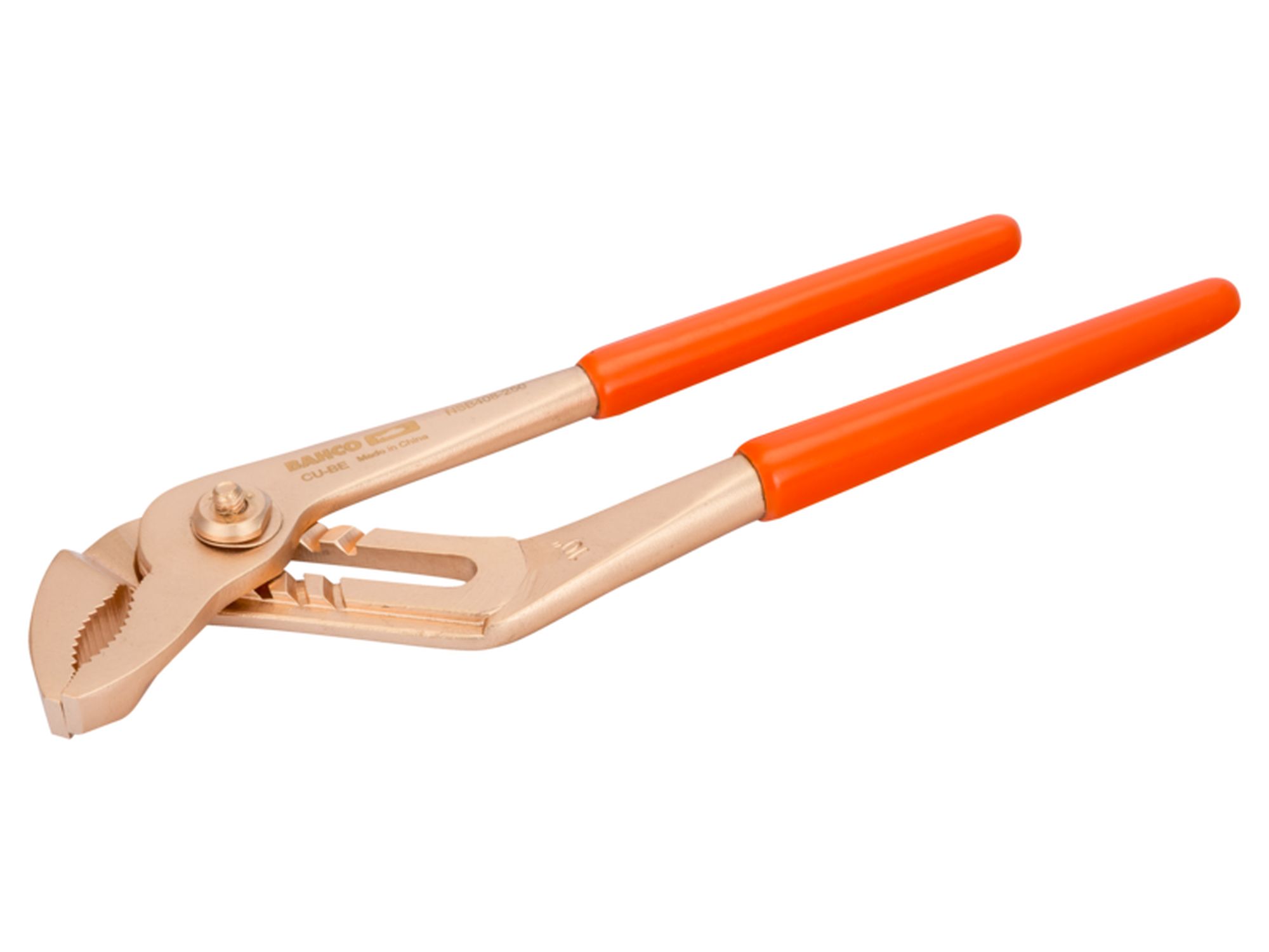 Alicates articulados con ranura, anti-chispa de Cobre Berilio (300 mm)