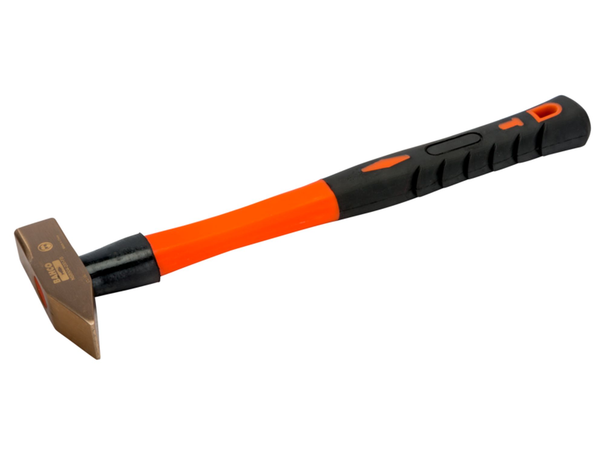 Martillo tipo alemán, anti-chispa, con cabeza de Cobre Berilio y mango de fibra de vidrio (800 g)