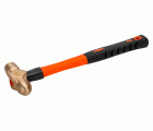 Martillo de bola anti-chispa con cabeza de Cobre Berilio y mango de fibra de vidrio (300 g)