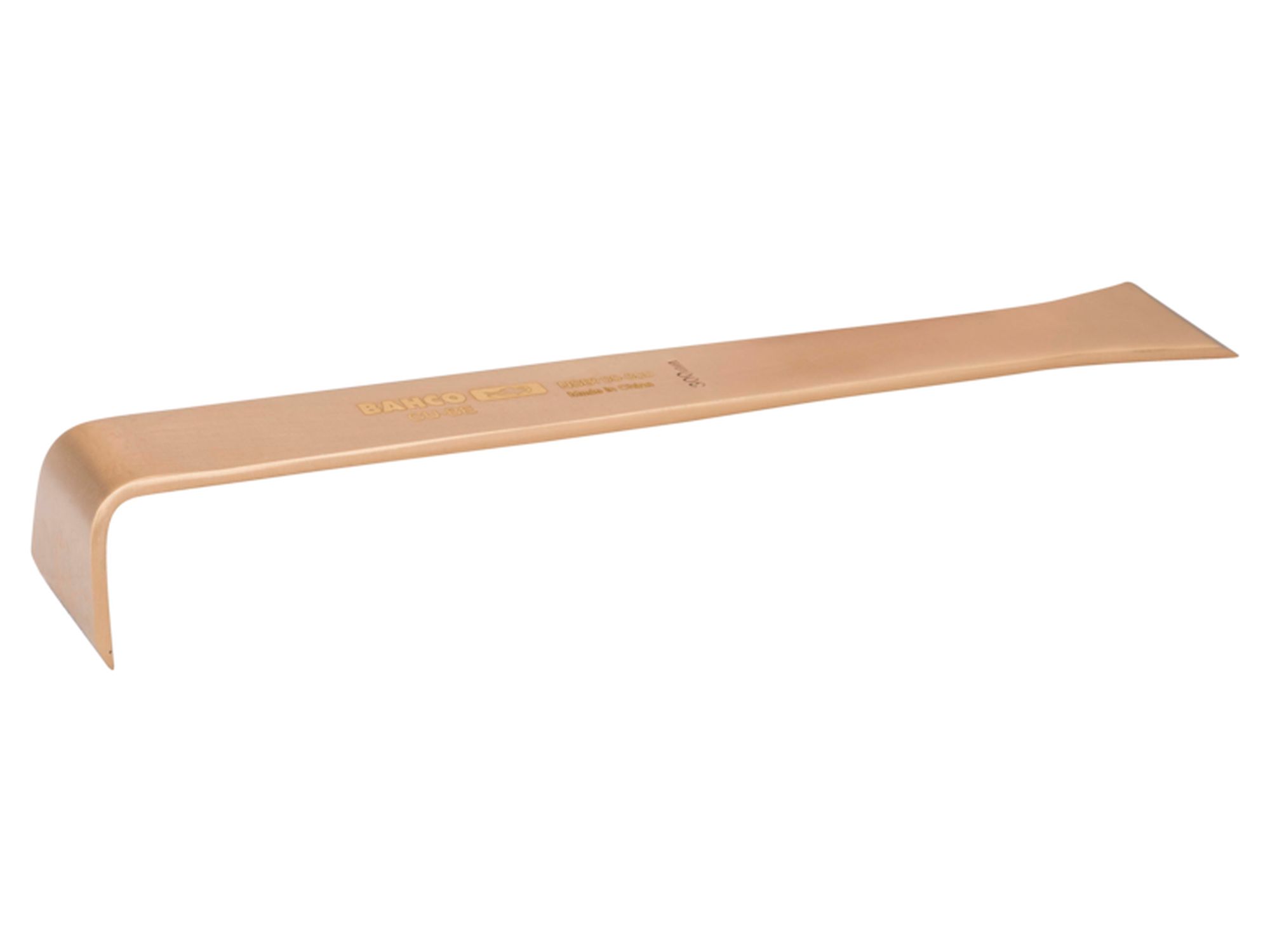 Rasqueta en ángulo, anti-chispa de Cobre Berilio (45 mm)