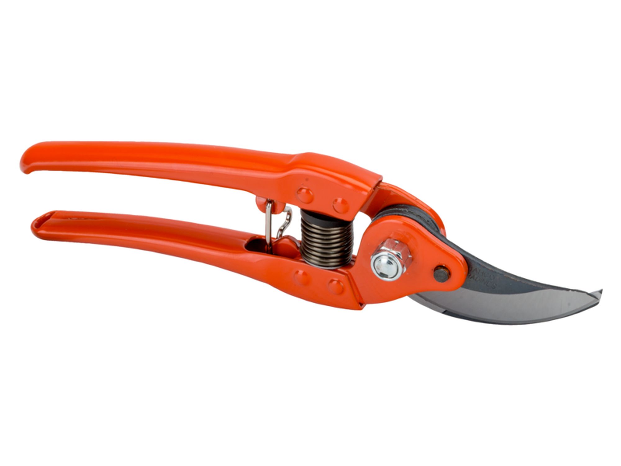 Tijeras de podar de una mano de corte deslizante de 25 mm con mango de acero estampado y prensado y cabezal de corte estrecho de 230 mm