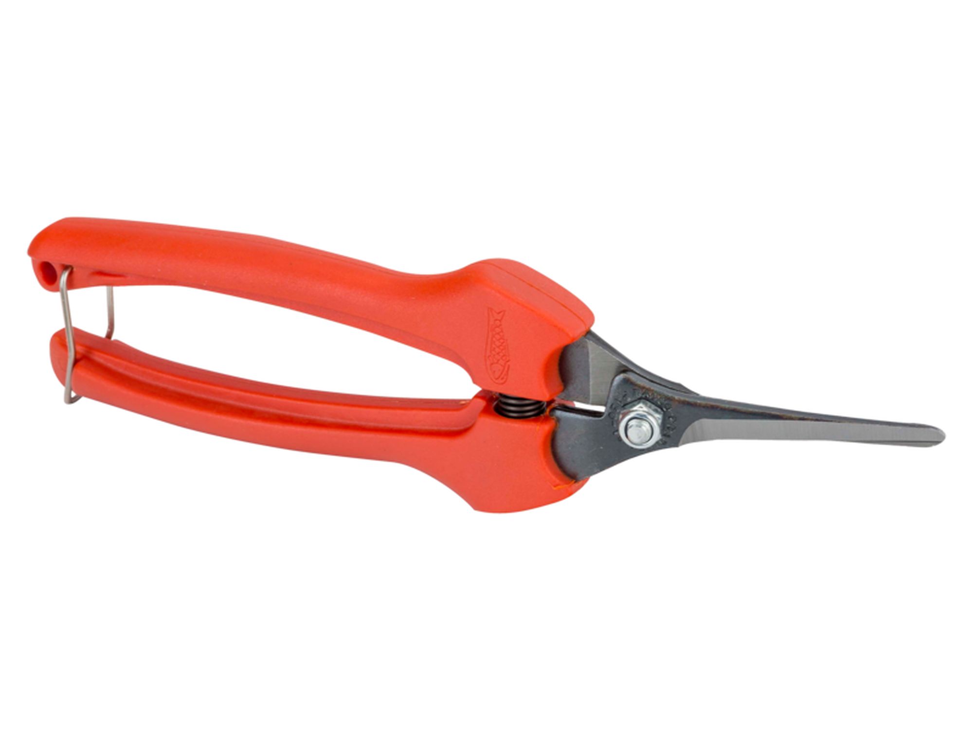 Tijera de 190 mm con ángulo de 11° y 6 mm, con mango de fibra de vidrio (30 piezas a granel)