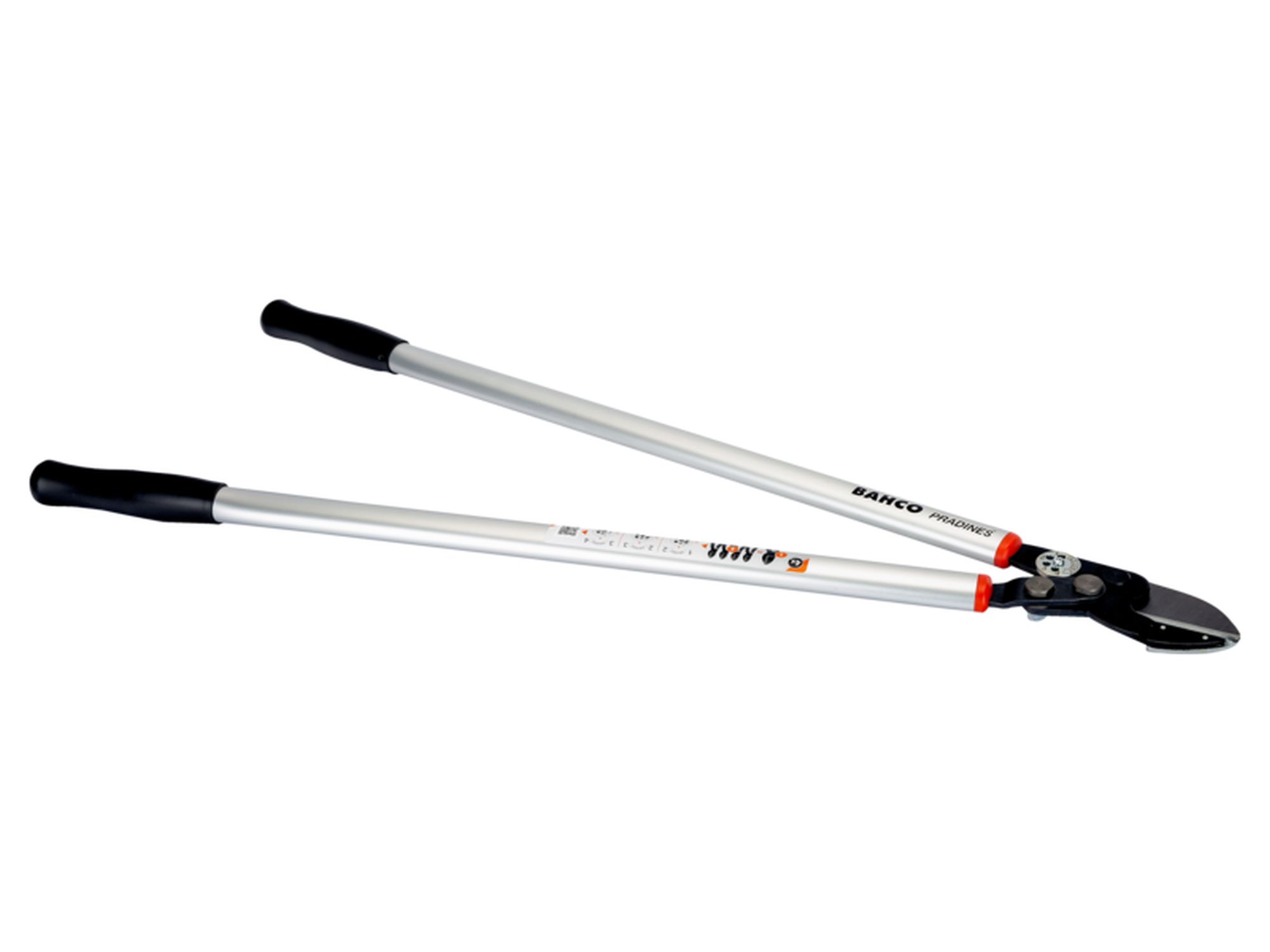 Cizallas de dos manos para uso profesional con palanca y mango de aluminio de 850 mm