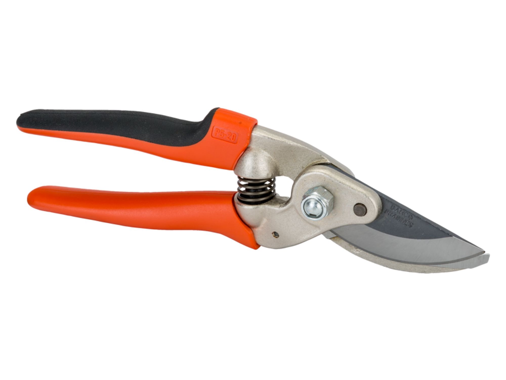 Tijeras de podar de una mano de corte deslizante de 25 mm con mango de acero forjado y cabezal de corte estrecho de 230 mm