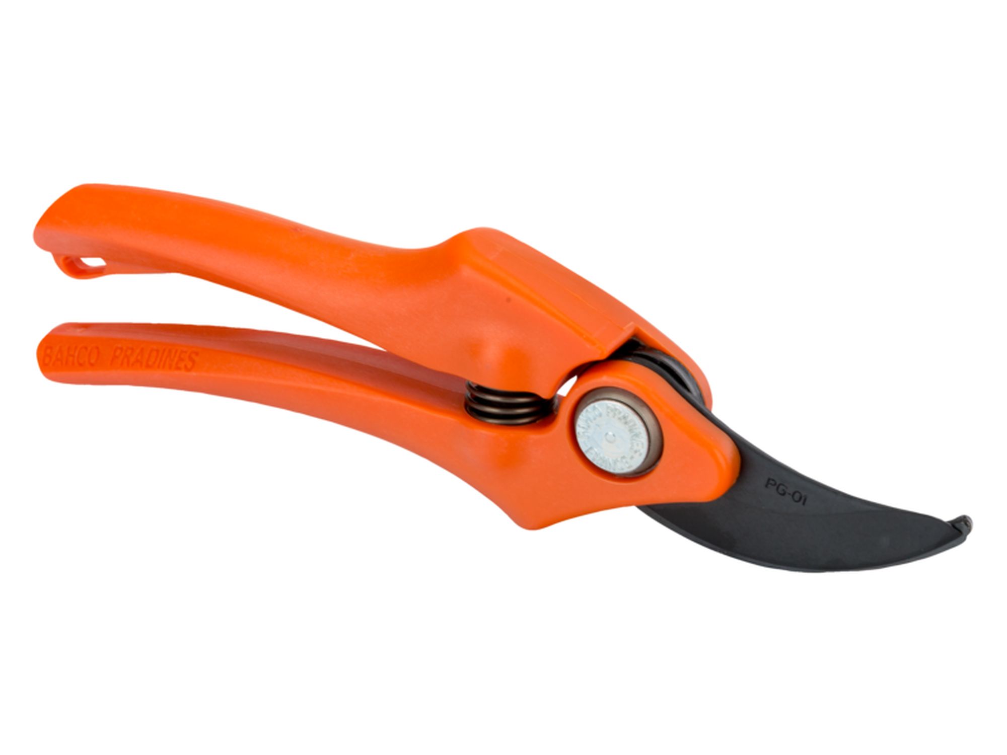 Tijeras de podar de una mano de corte deslizante de 12 a 20 mm, para zurdos, con mango de fibra de vidrio (200 mm)