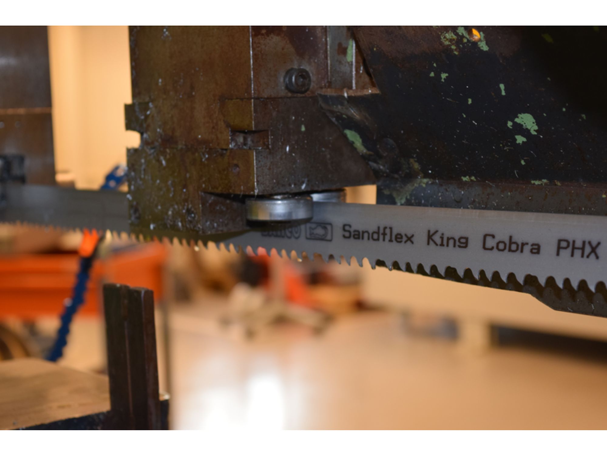 Production Metal Cutting Bi-Metal Bandsaw Blade for Large and Difficult Alloys PHX Tooth 3/4 TPI 1.6 mm x 54 mm