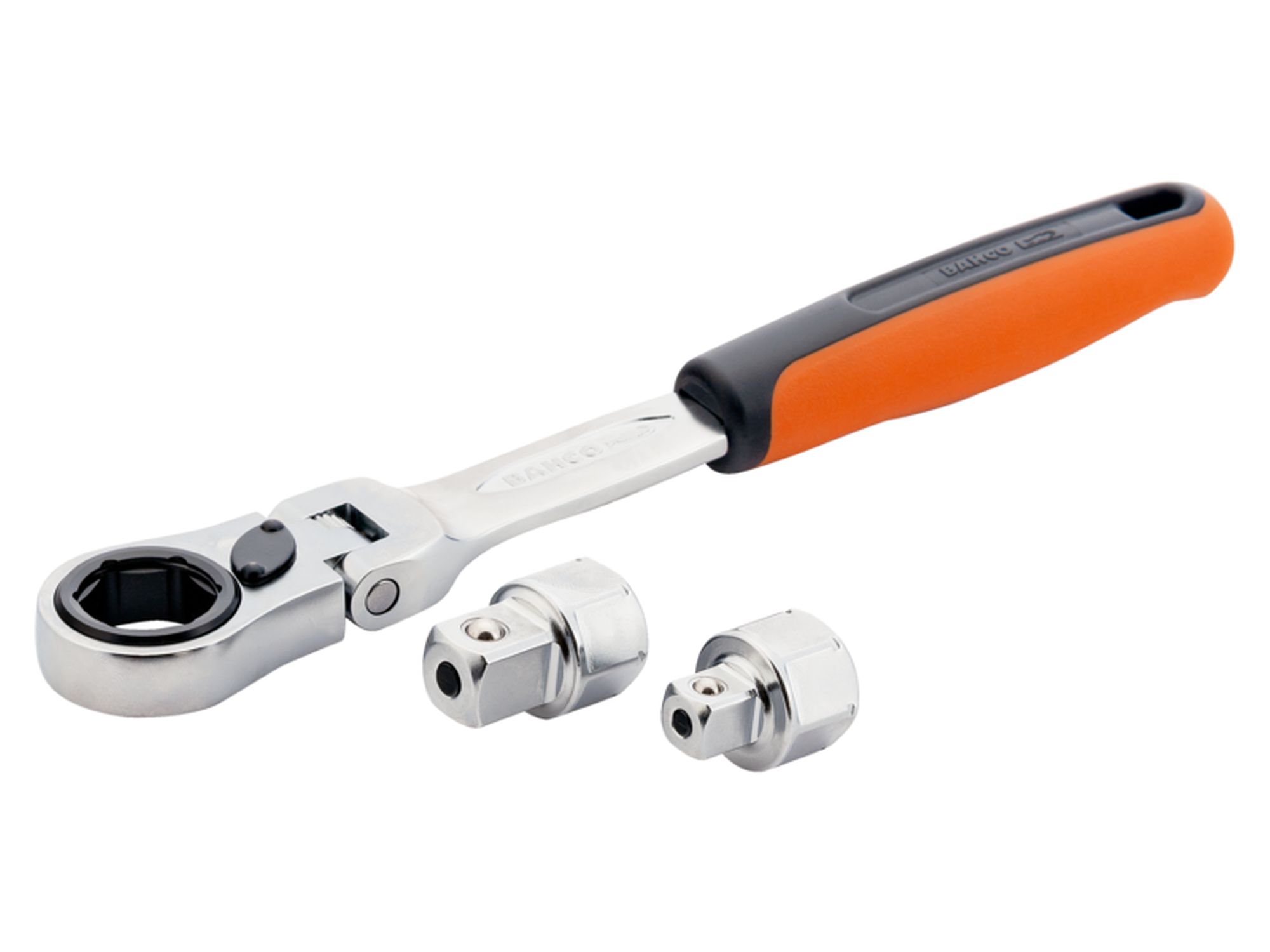 Juego de carracas pasantes con adaptadores de cuadradillo hexagonal (3 unidades)