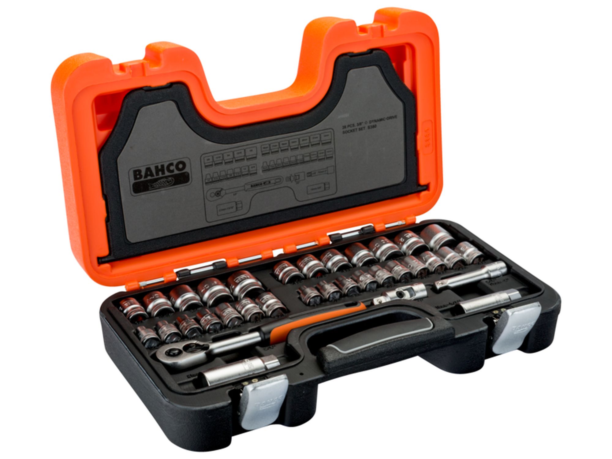 Juego de vasos con cuadradillo de 3/8