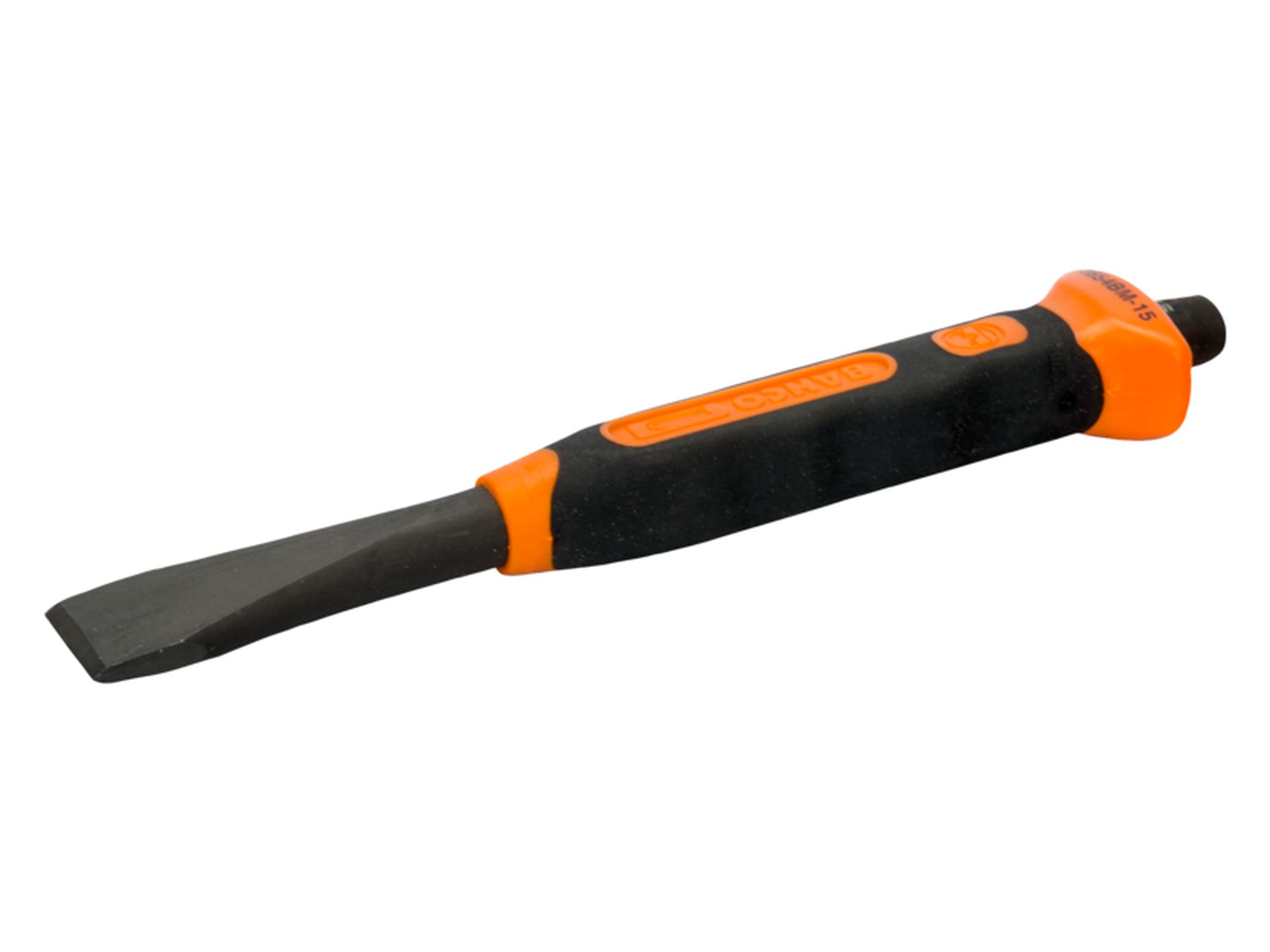 Cincel de albañil de 20 mm con mango bi-componente y embalaje en blíster de protección, 185 mm