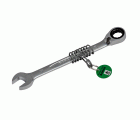 Ratcheting Combination Wrench with Safety Spring 8 mm