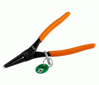 External Circlip Pliers with Straight Jaws and Phosphate Finish with Stainless Steel Ring 180 mm