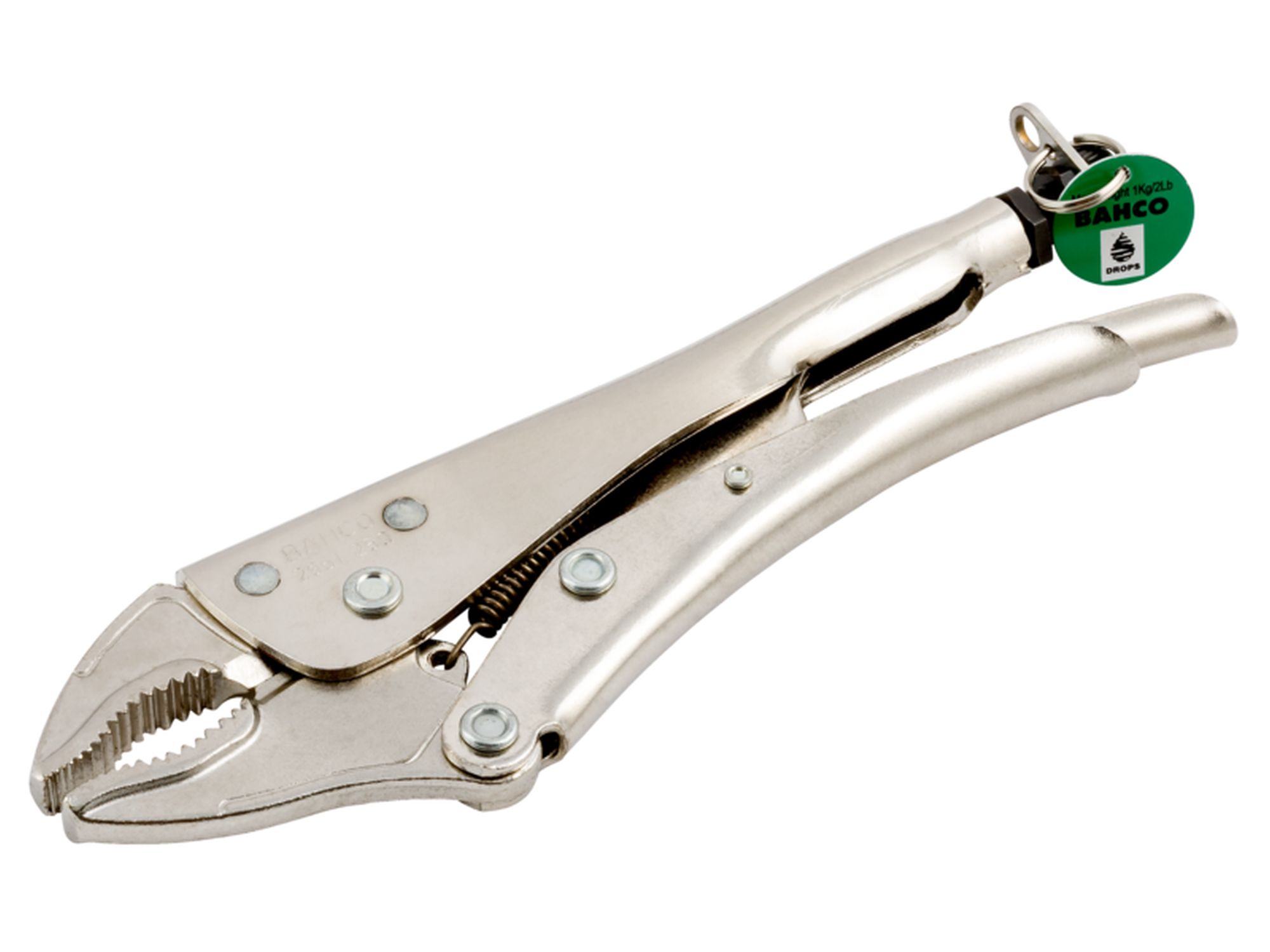 Grip with Curved Jaws and Insert Plate 235 mm