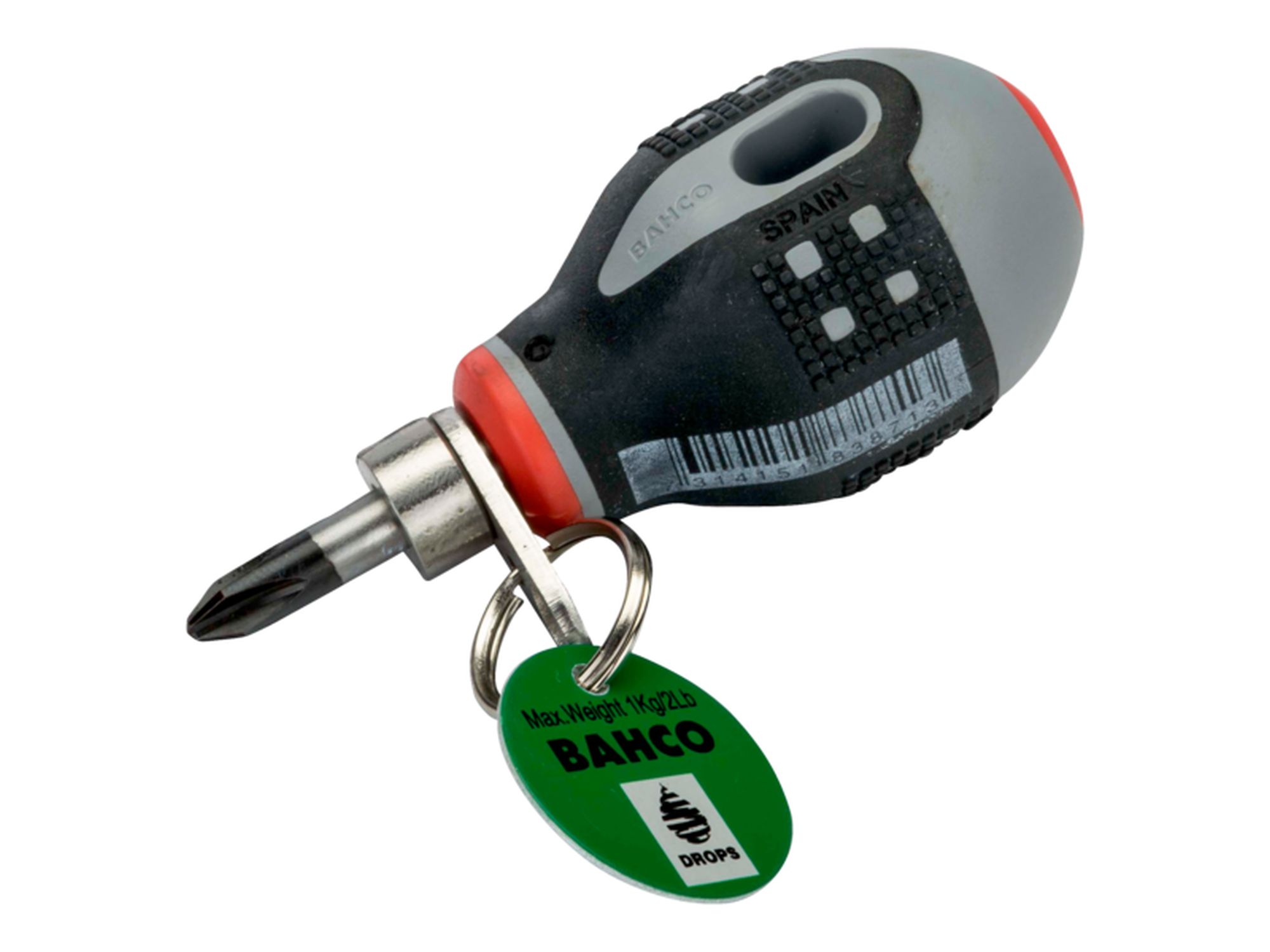 Destornillador Stubby ERGO™ para tornillos Phillips con cuello de seguridad PH2 x 25 mm