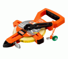 Long Measuring Tapes with Nylon Coated Blade and Open Case with Dyneema Textile Wire Loop 30 m