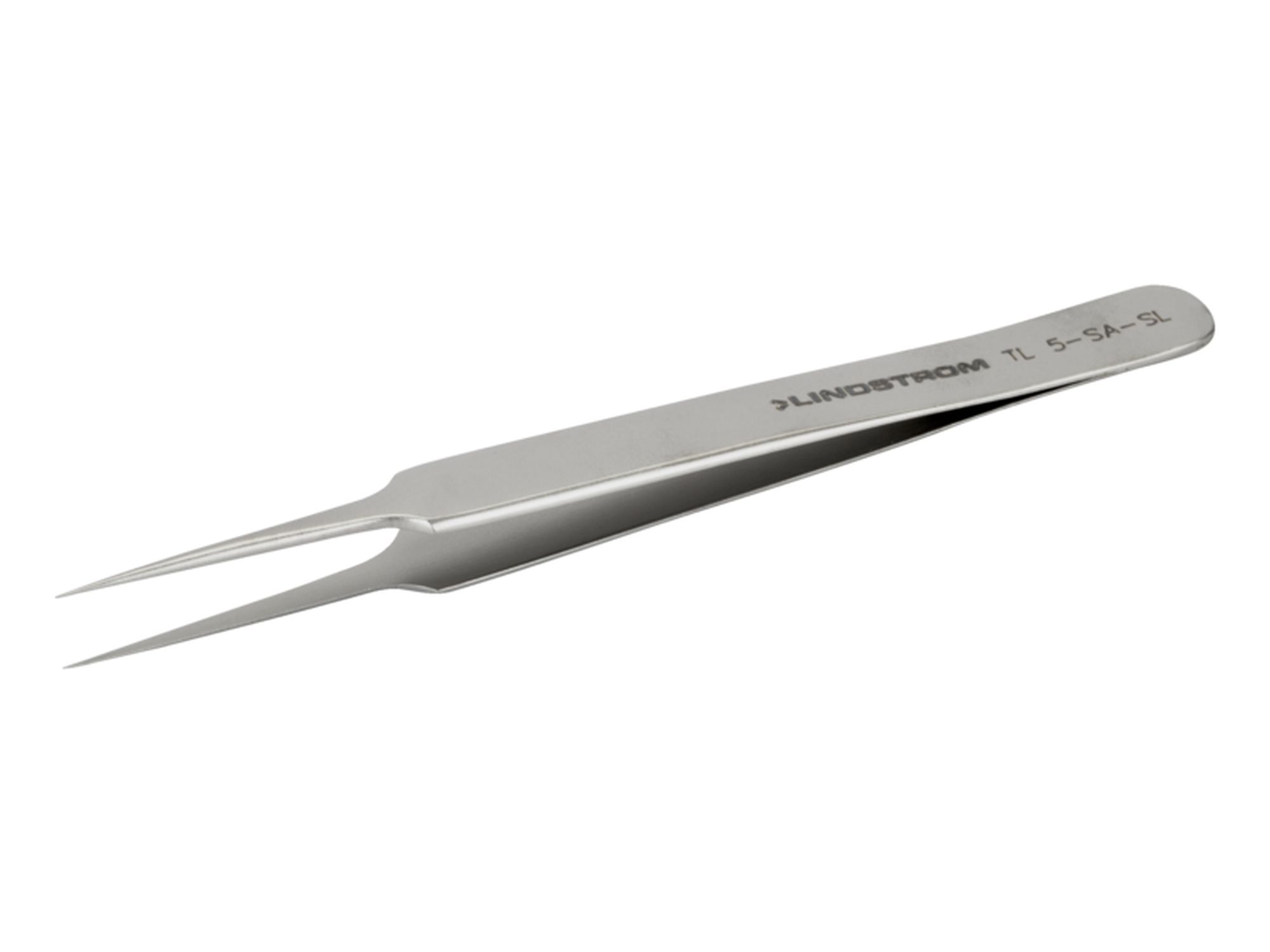 Pinzas industriales de alta precisión, anti-magnéticas y de acero inoxidable con puntas extrafinas, en relieve y cónicas, 110 mm