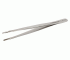 Pinzas de precisión para el manipulado de componentes, anti-magnéticas y de acero inoxidable con puntas rectas y serradas, 115 mm
