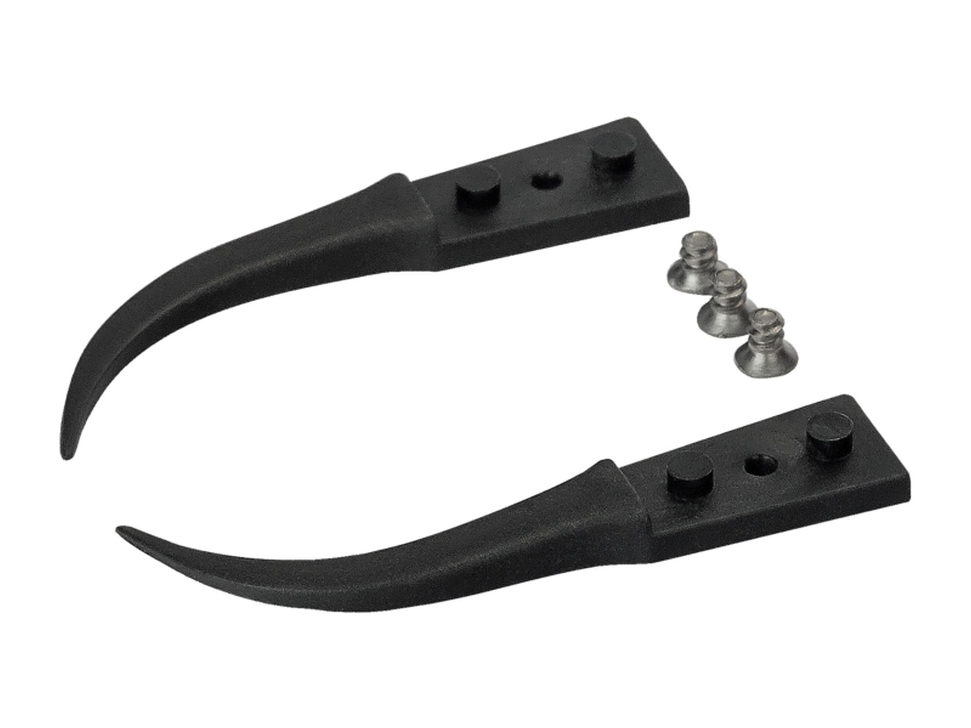 Puntas de repuesto curvadas 7Acf, 130 mm