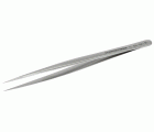 Pinzas industriales de alta precisión, anti-magnéticas y de acero inoxidable con puntas largas, estrechas extrafinas, 115 mm