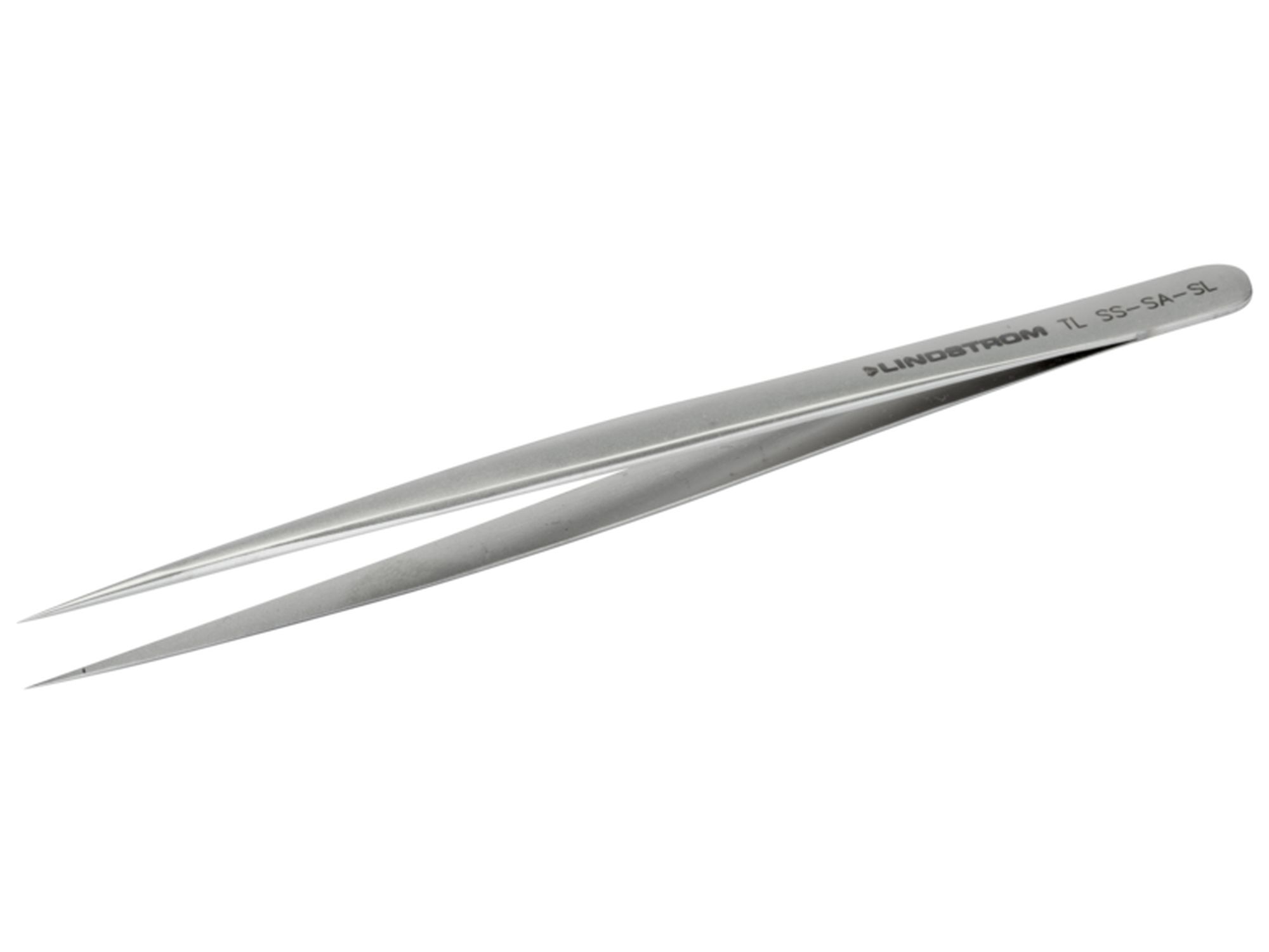 Pinzas industriales de alta precisión, anti-magnéticas y de acero inoxidable con puntas largas, estrechas extrafinas, 115 mm