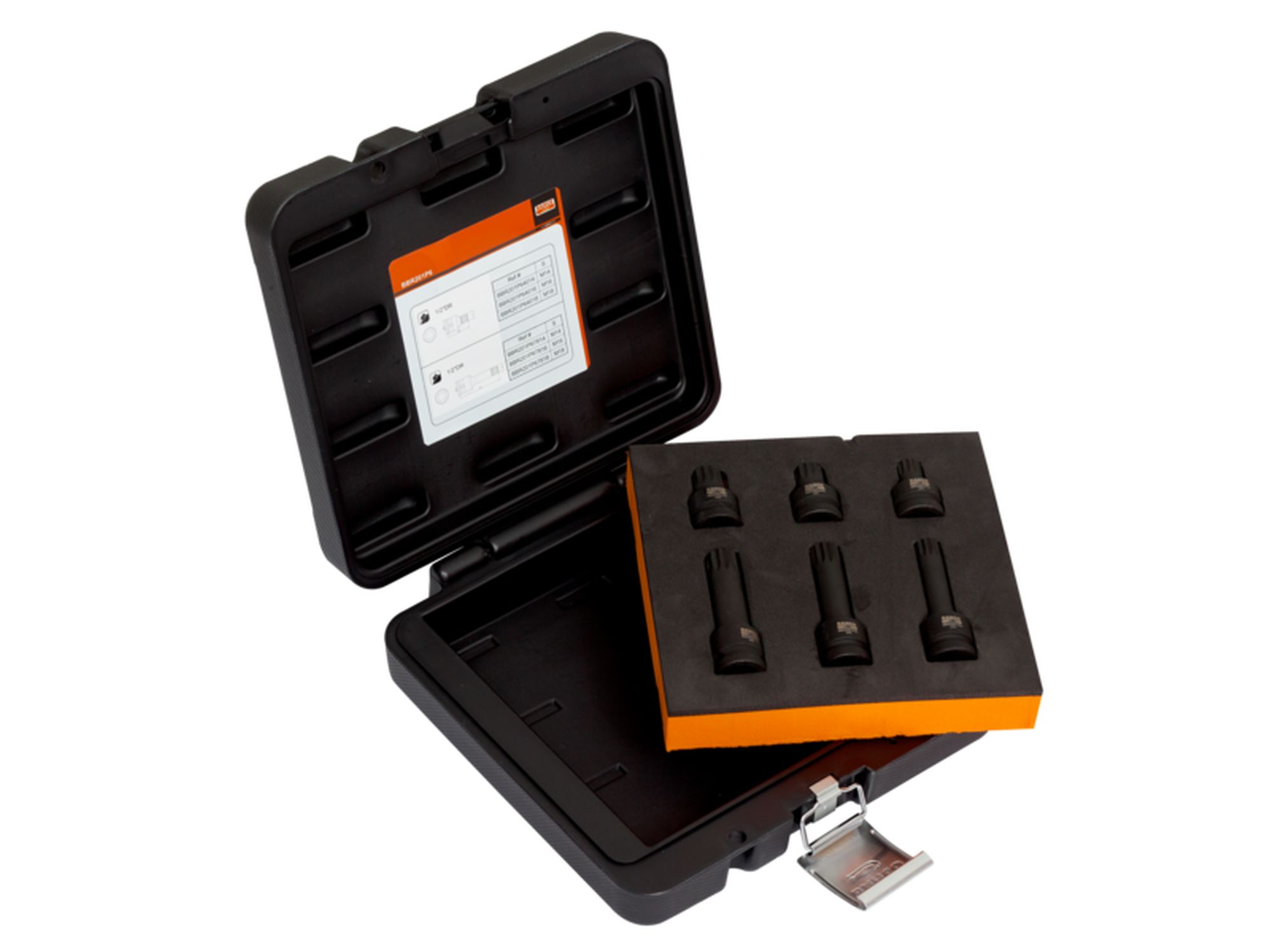 Juego de 6 vasos de 1/2 de impacto XZN para frenos