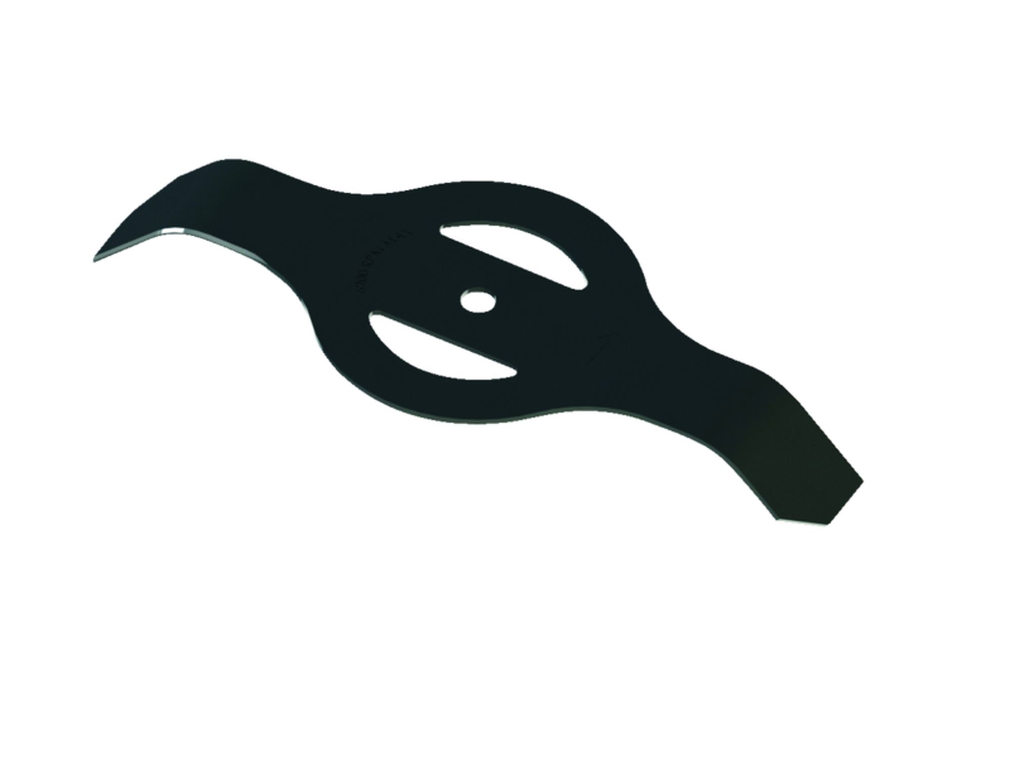 Cuchilla de corte de dos lóbulos curvados para desbrozadora BCL121