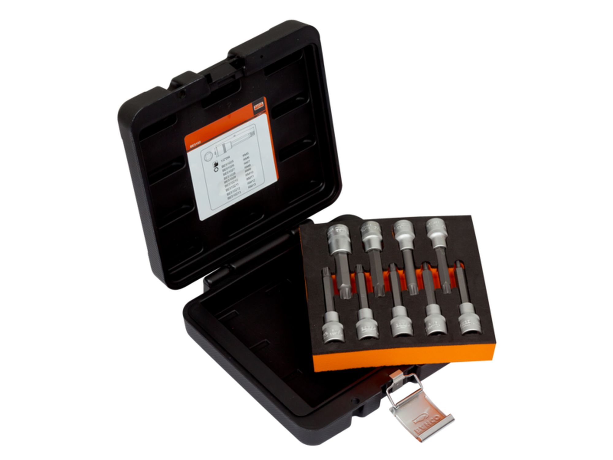 Juego de 9 vasos de 1/2 con punta RIBE, adecuado para motores