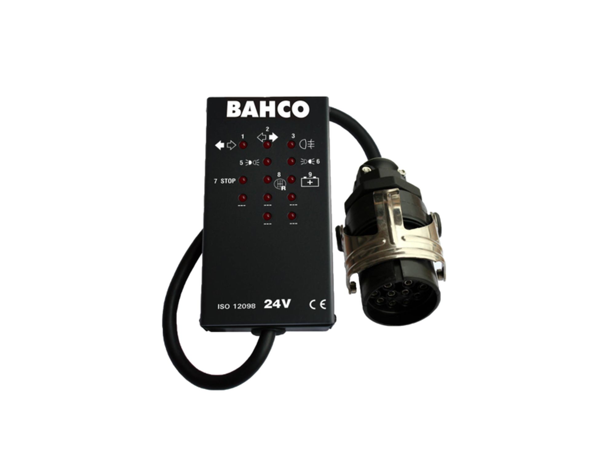 Comprobador toma de remolque 15polos 24V