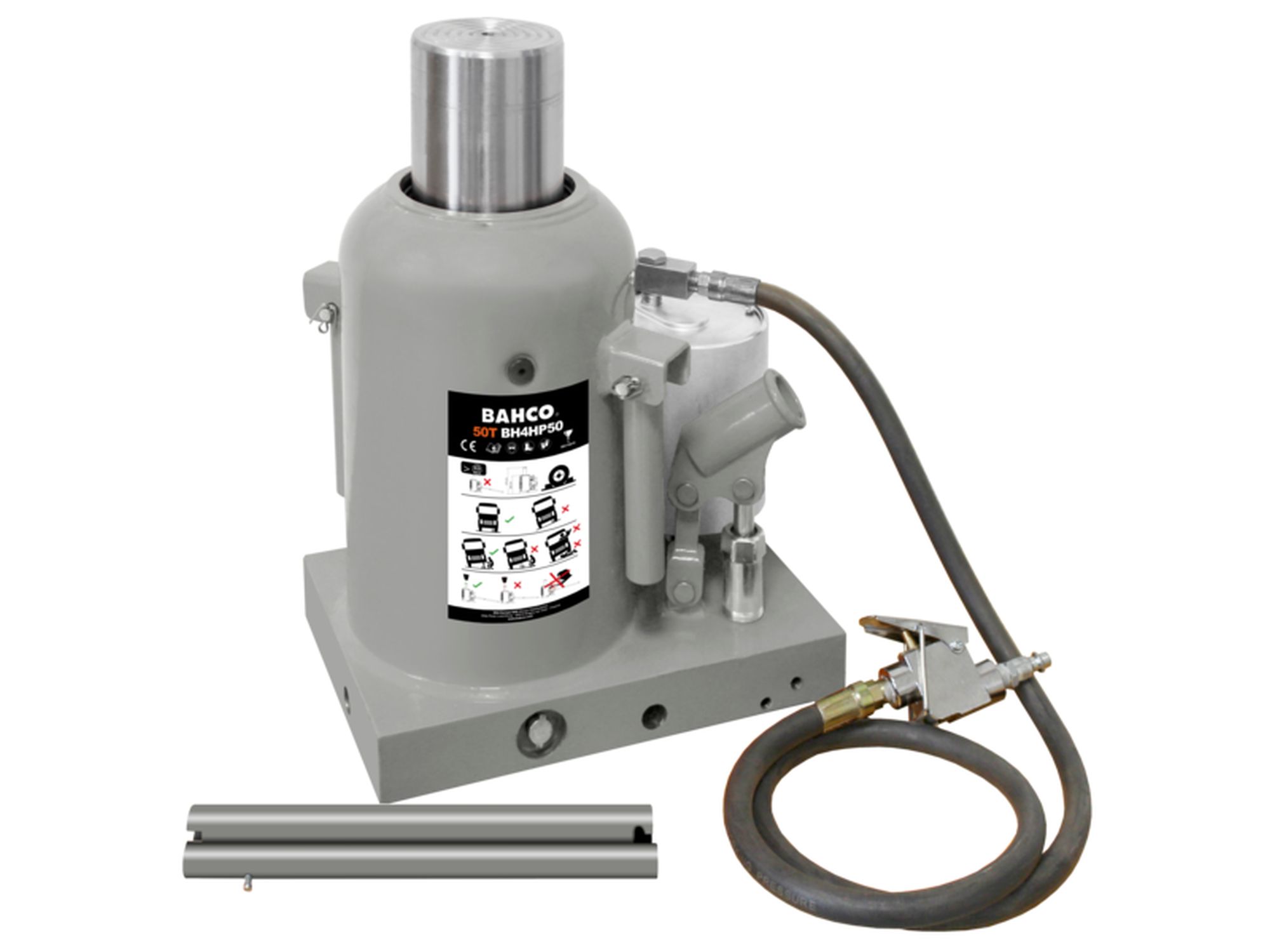 Air Hydraulic Welded Bottle Jack 50T