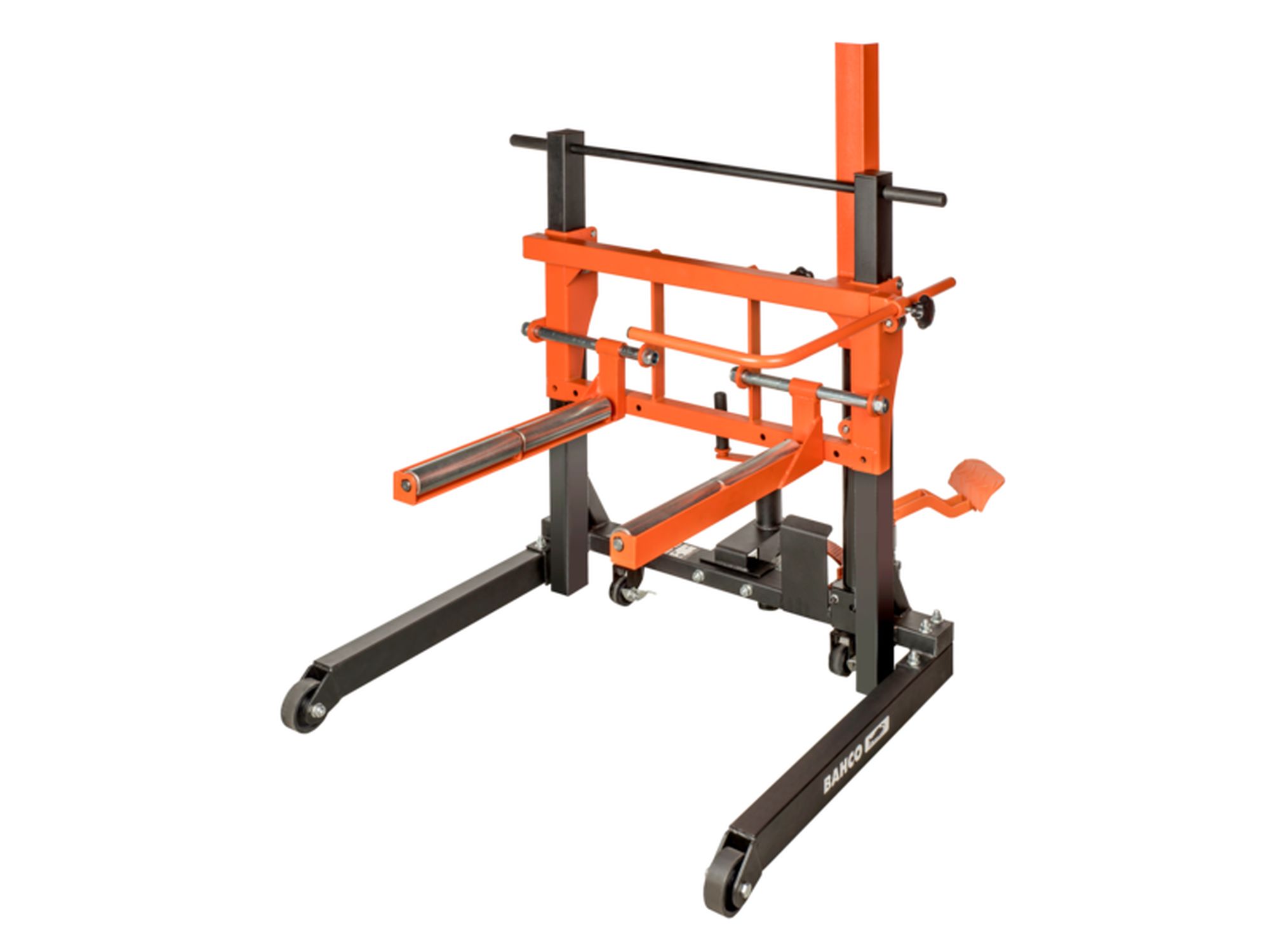 Gato hidráulico sacarruedas para camión. Capacidad: 600kg