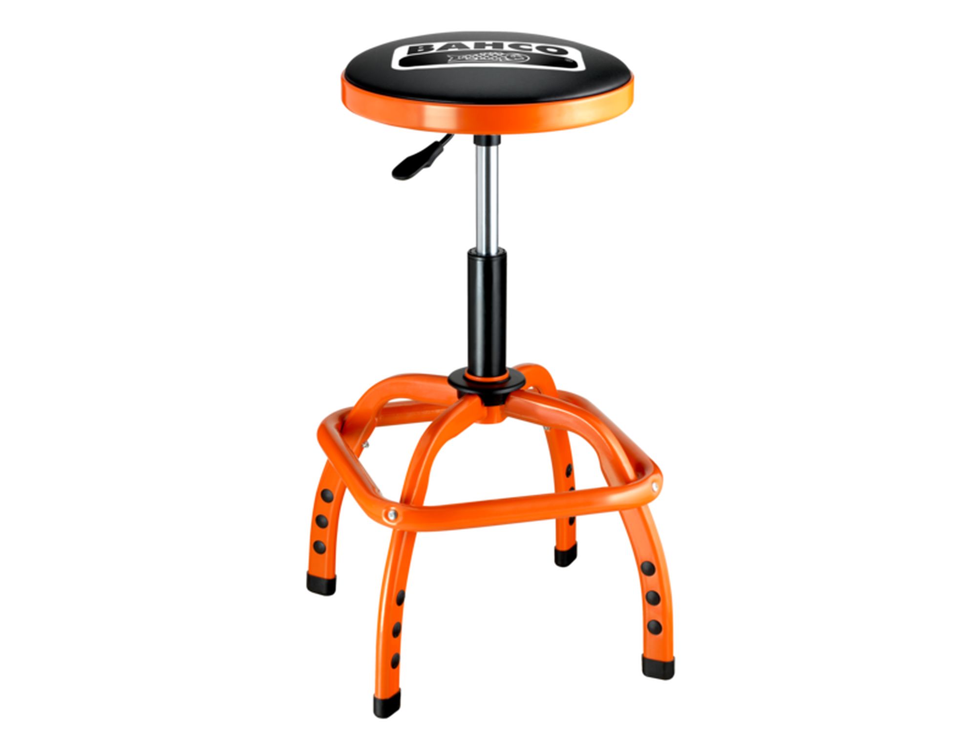 Taburete amortiguado para taller de neumáticos