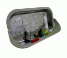 Bandeja magnética con solapa PVC