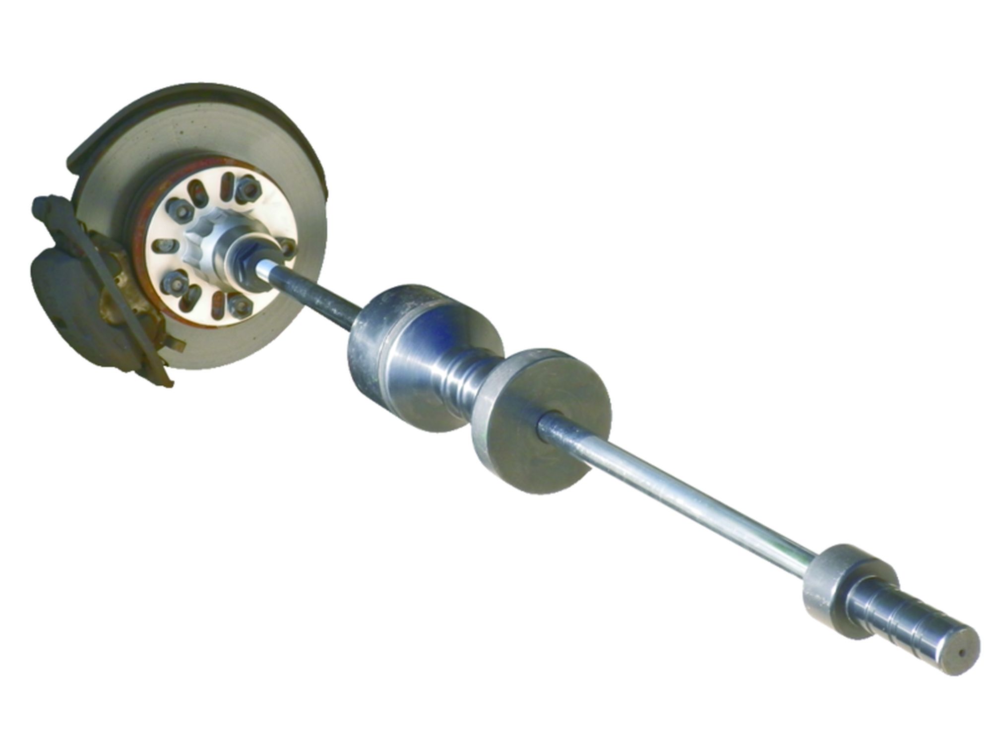 Plato extractor de cubos de ruedas con martillo deslizante