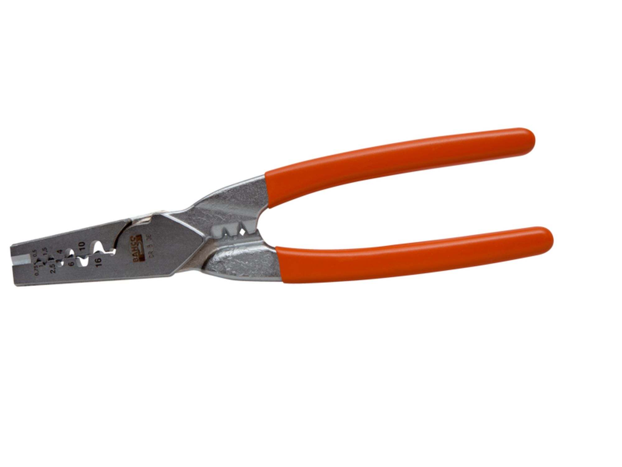 Alicates para terminales para conexiones de cable de patrón redondo de 0,5-16 mm²