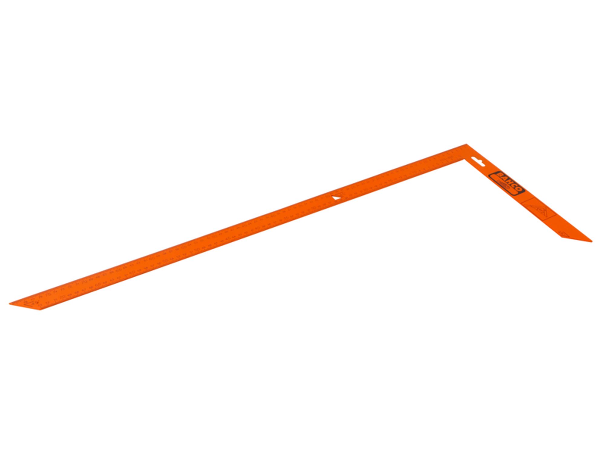 Escuadra de carpintero plana con hoja de acero (600 mm)