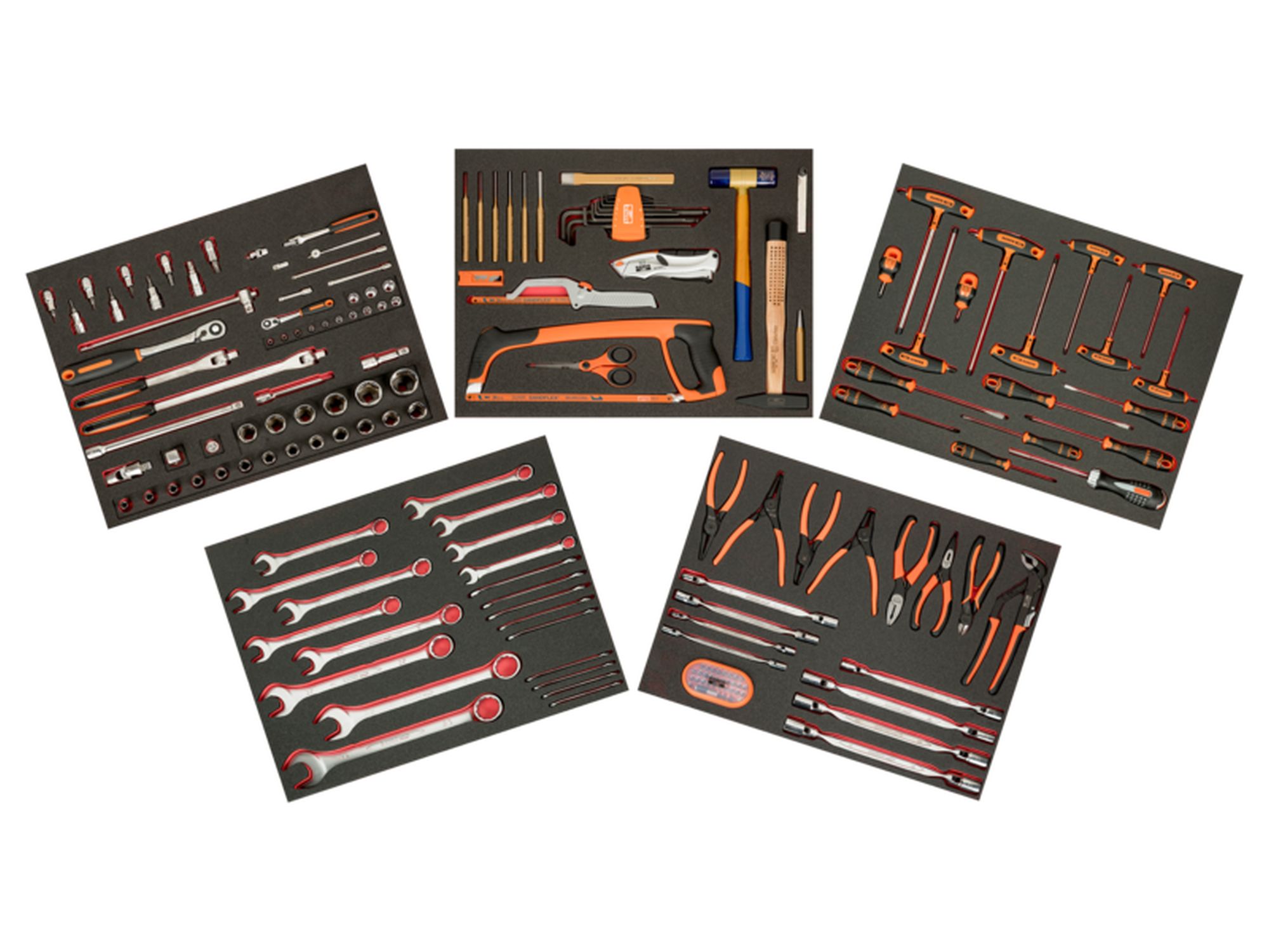 Composición de 5 foams para MRO (188 piezas)