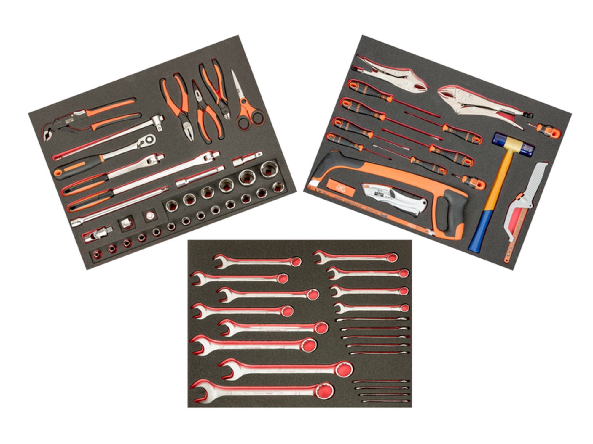 Composición de 3 foams para MRO (84 piezas)