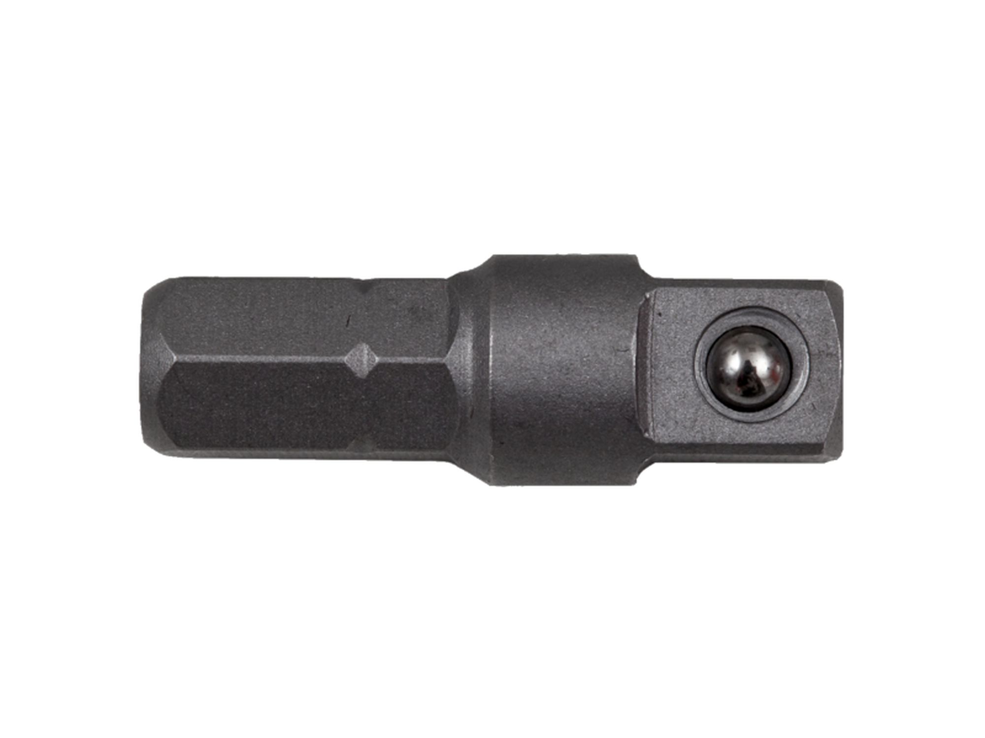 Adaptador hexágono macho a cuadrado macho 1/4