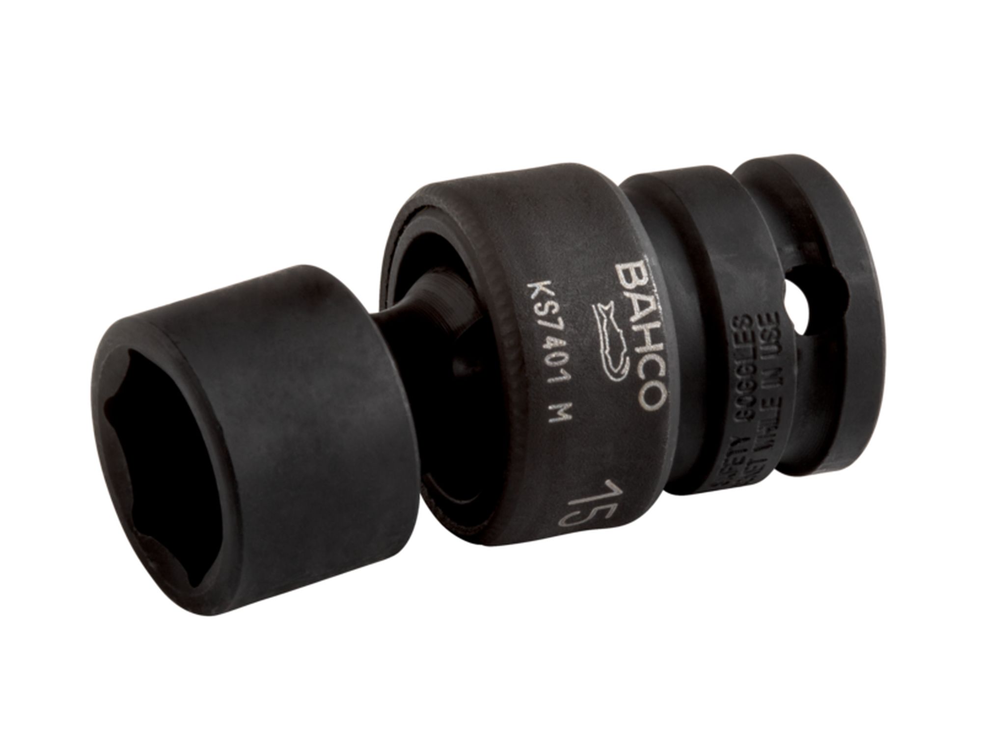 Vaso de impacto articulado con cuadrado de 3/8