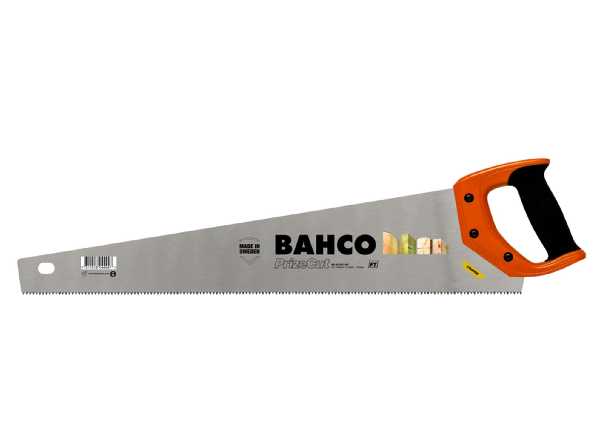 Serrucho de corte cruzado PrizeCut™ para materiales de madera bastos y de espesor medio, 7 DPP, 550 mm