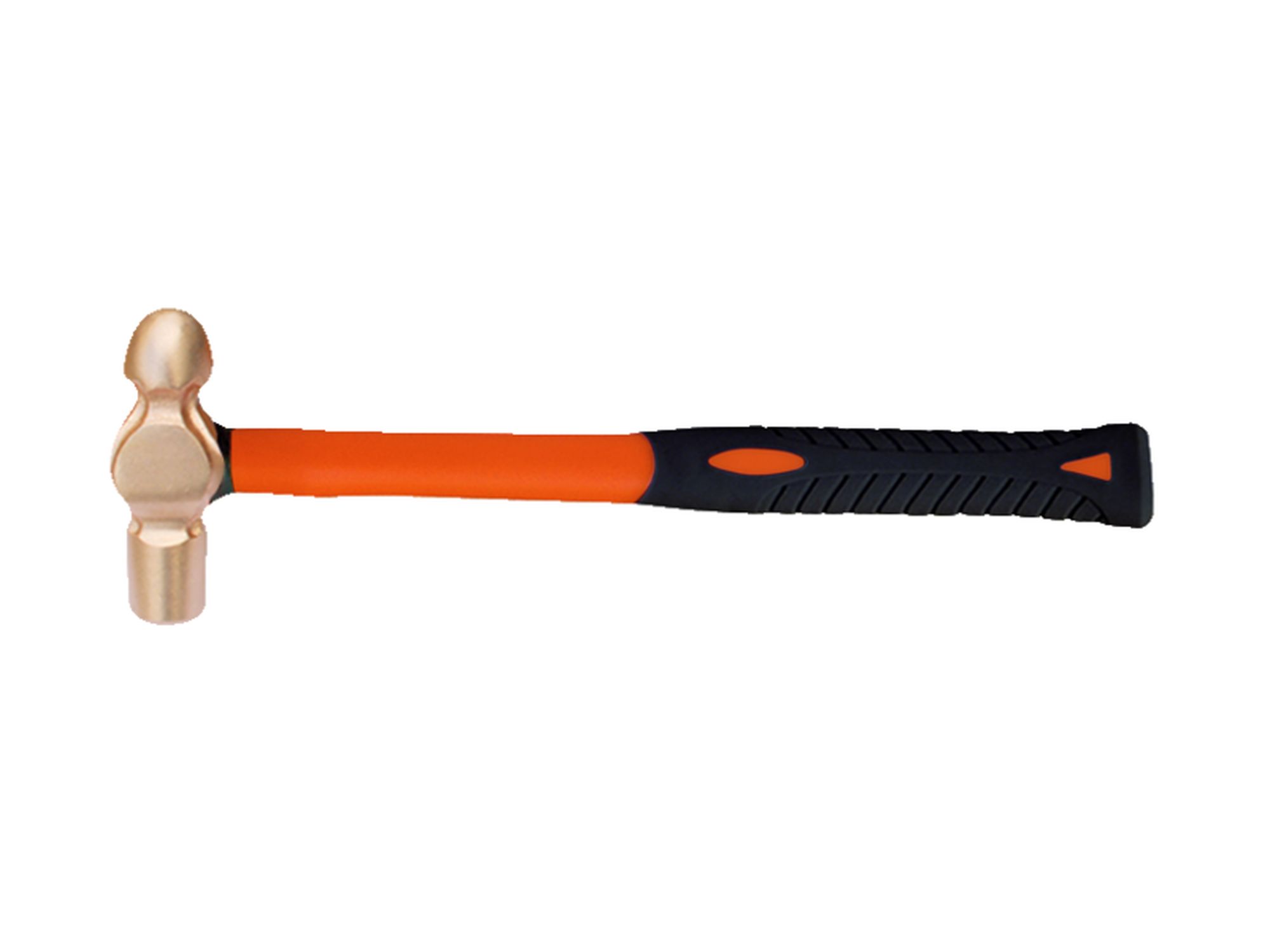 Martillo de bola anti-chispa con cabeza de Cobre Berilio y mango de madera (300 g)