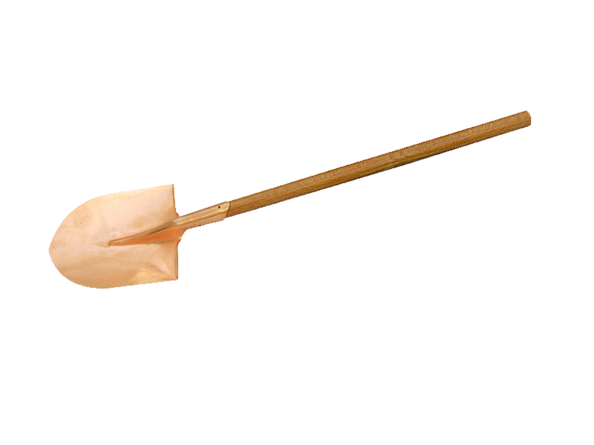 Pala de punta redonda, anti-chispa de Cobre Berilio (1450 mm)