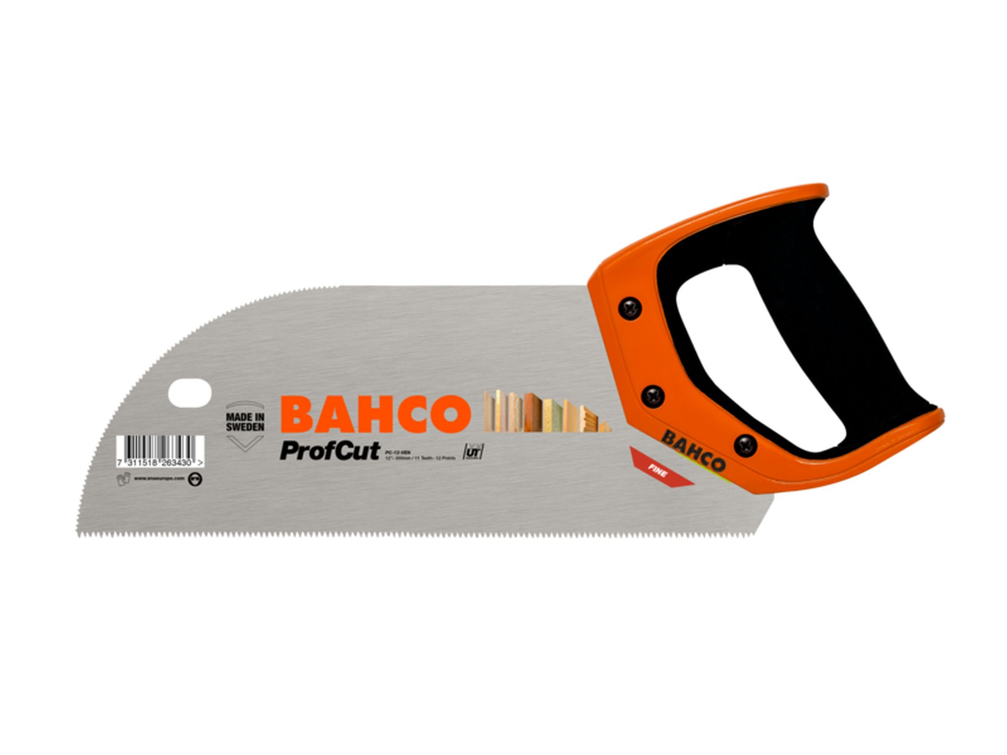 Serrucho duro PrizeCut™ para material de espesor fino/medio, 11/12 DPP, 12