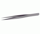 Pinzas de alta precisión, anti-magnéticas y de titanio con puntas muy puntiagudas, 110 mm