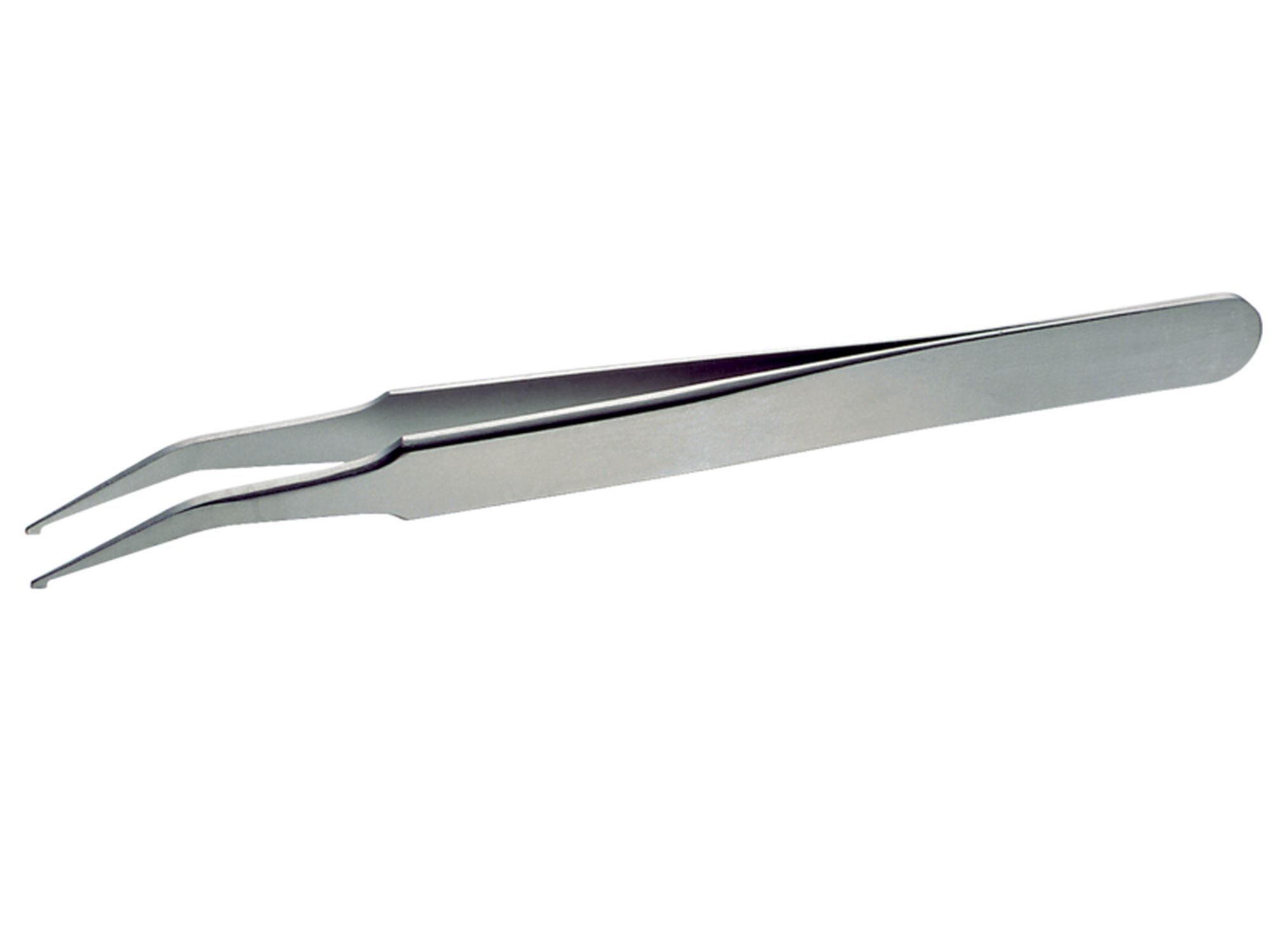 Pinzas SMD de alta precisión, anti-magnéticas y de acero inoxidable para colocar componentes de SOT en un ángulo de 30°, 120 mm