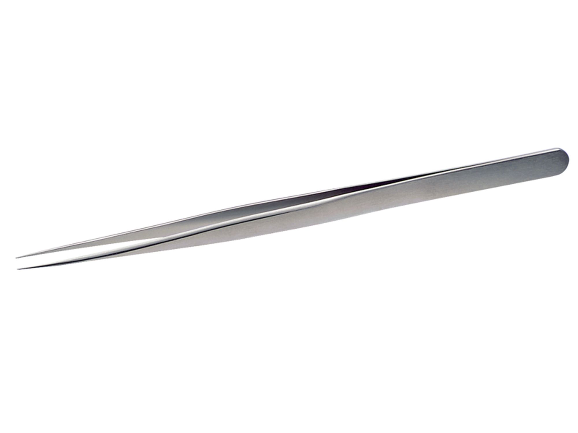 Pinzas de alta precisión, anti-magnéticas y de acero inoxidable con puntas largas, estrechas y finas, 140 mm