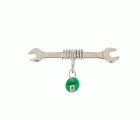 Double Open End Wrench with Safety Spring 6 mm x 7 mm