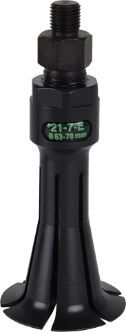 Extractor de rodamientos interior con uñas segmentadas (Ø 63-78 mm)