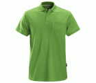 2708 Polo de manga corta clásico verde manzana