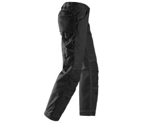 3313 Pantalones largos de trabajo Rip-Stop negros
